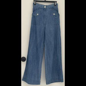 Mia Pant in Light Denim size 4